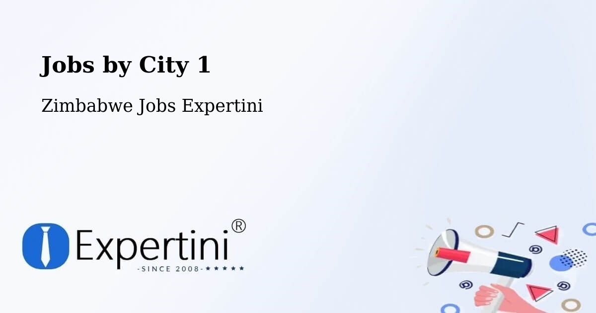 City Jobs in Zimbabwe - Expertini
